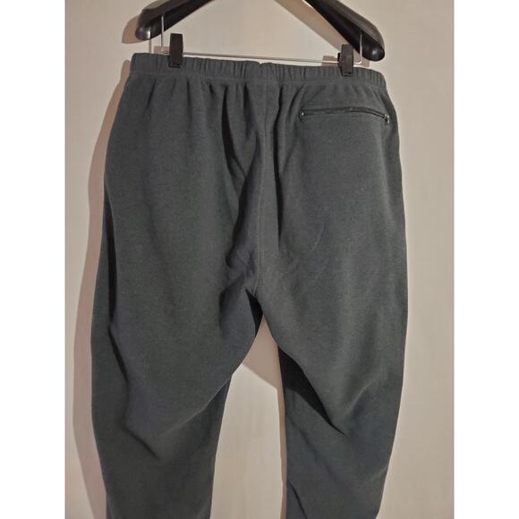 L.L. Bean Mens Fleece Gray Base Layer Pants Size XL Pull On Lounge Ski Casual - Picture 5 of 11